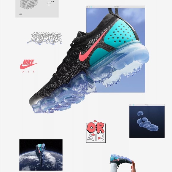 COPY - Nike Air Max Vapormax Fly Knit Sneakers - Picture 2 of 6